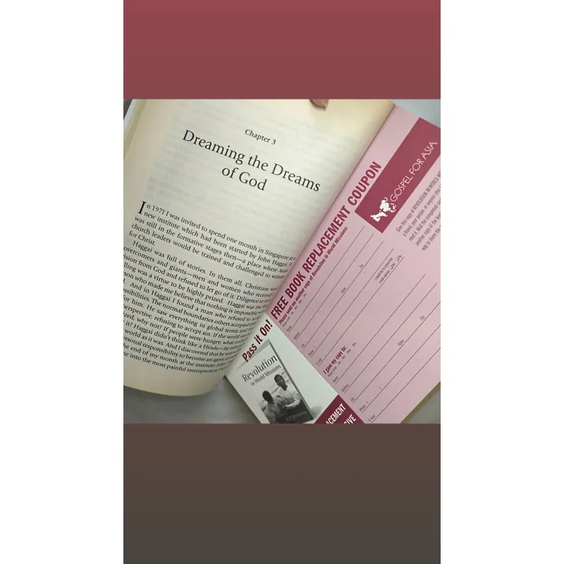 Christian Missions Book (English) | Revolution in World Missions 758206