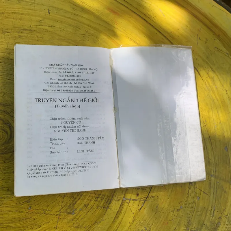 TRUYỆN NGẮN THẾ GIỚI TUYỂN CHỌN 746865
