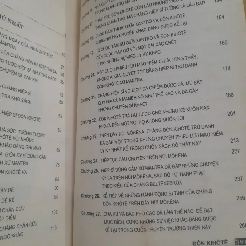 ĐÔN KIHÔTÊ nhà quý tộc tài ba xứ Mantra (trọn bộ 2 tập) 931142
