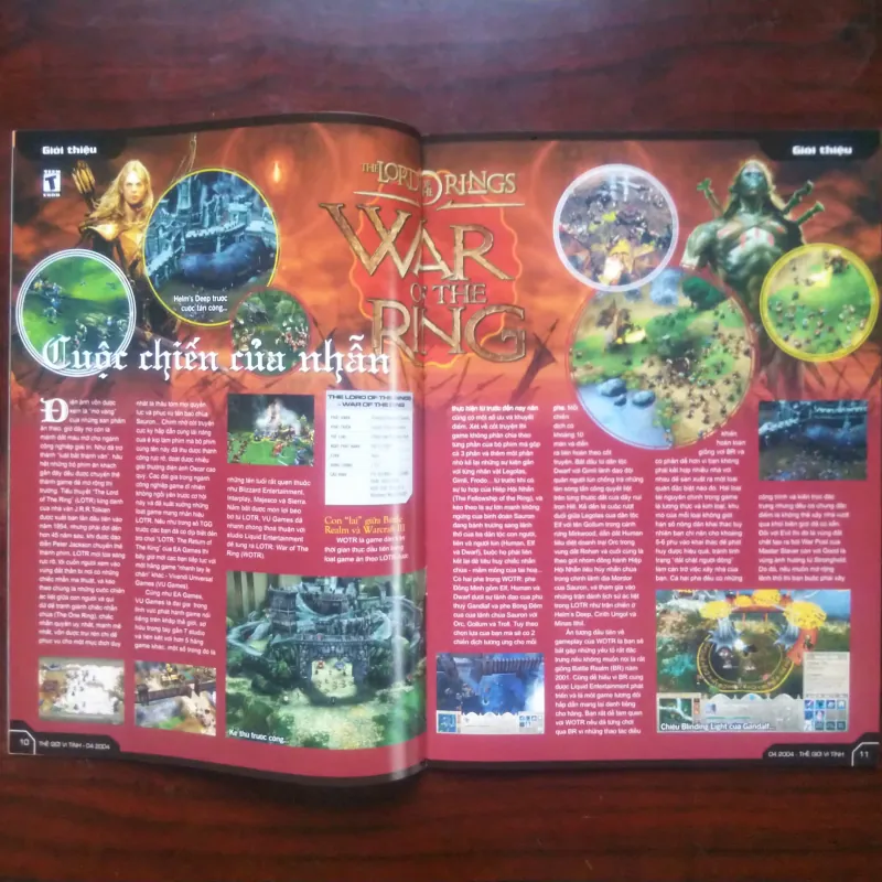 Thế Giới Game - Số 5 - Starwars + The Lord Of The Rings [Tạp Chí Game] Có Poster 1036202