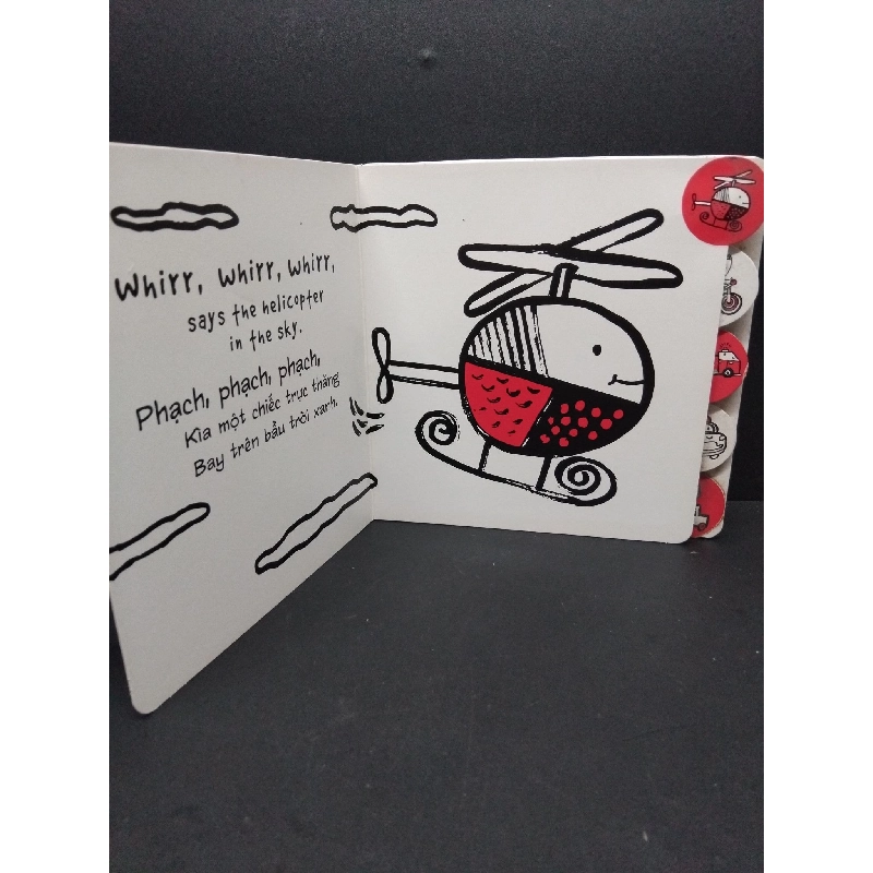 Sách âm thanh Ú u, ú u ! xe cứu hỏa đến rồi mới 70% bẩn bìa, ố, tróc bìa, tróc gáy, bìa cứng HCM2410 Wee Gallery MẸ VÀ BÉ 923227