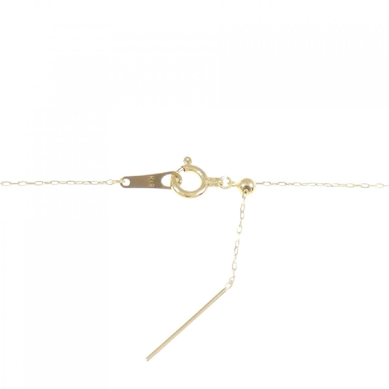 K18YG Solitaire Dây chuyền kim cương 0.05CT - Hàng hiệu Chính hãng 857500