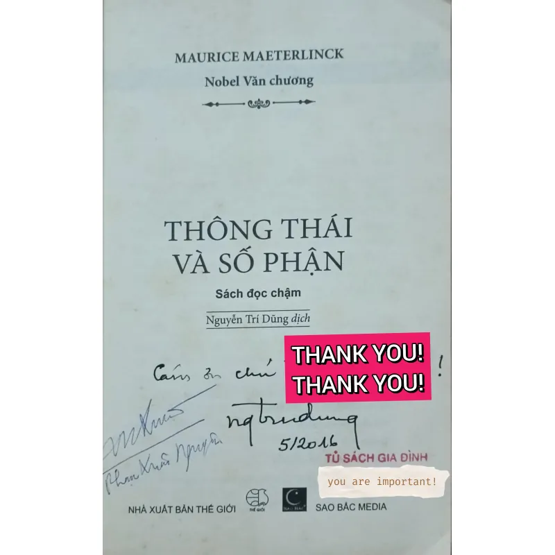 Thông thái và số phận (Maeterlinck) 1046766