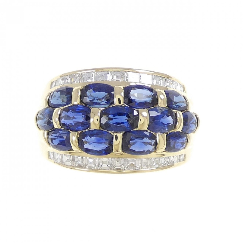 Nhẫn Sapphire 750YG 3.91CT - Hàng hiệu Chính hãng 848860