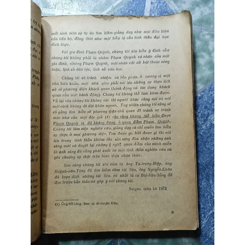 Chủ đích Nam-Phong - Phê bình một quan điểm phê bình - Nguyễn Văn Trung 998557