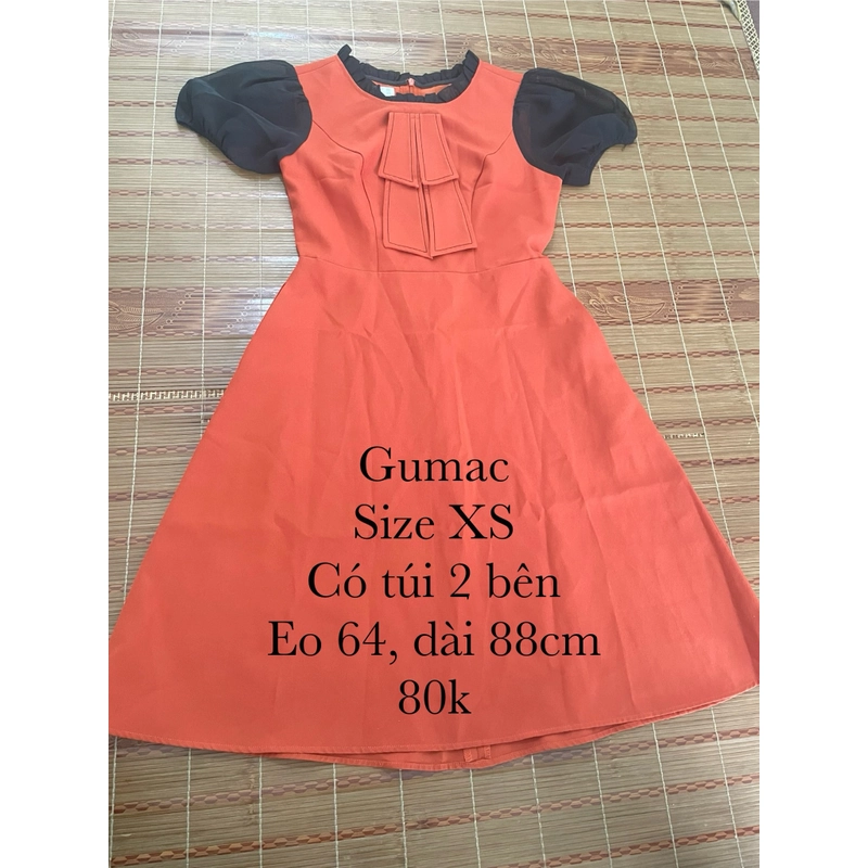 Đầm Gumac màu cam nổi bật 453187