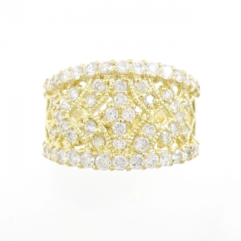 Nhẫn kim cương K18YG 1.00CT 672645