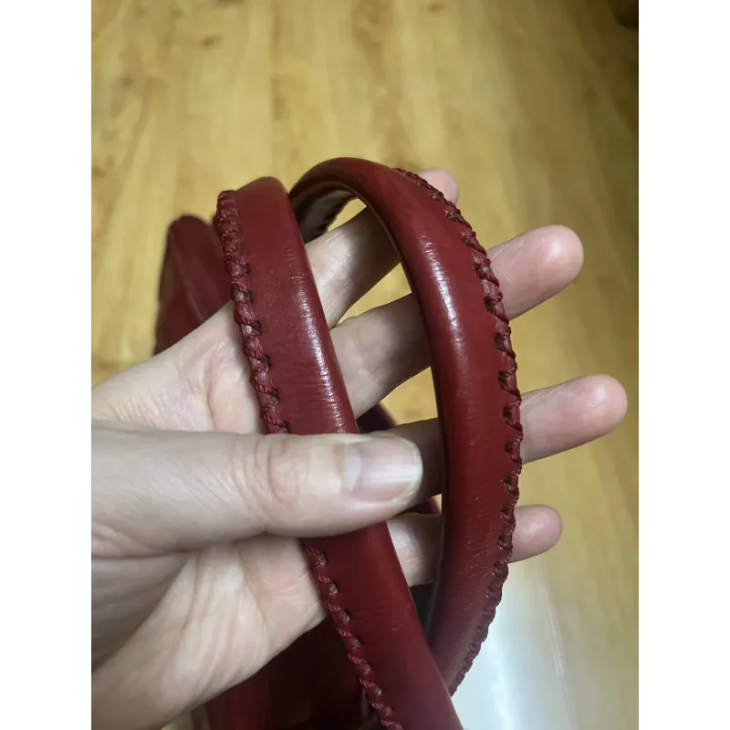 Túi tote nữ sz 37*20*10 da thật đan 2hand 934530