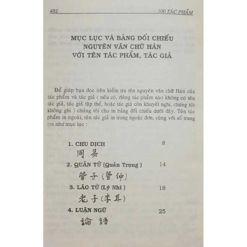 100 tác phẩm nổi tiếng nhất văn hóa Trung Hoa 1006013