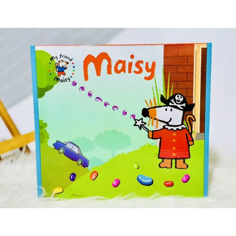 Sách - Maisy Mouse 36 book +sticker + File nghe, full hộp và giá đựng sách 779441