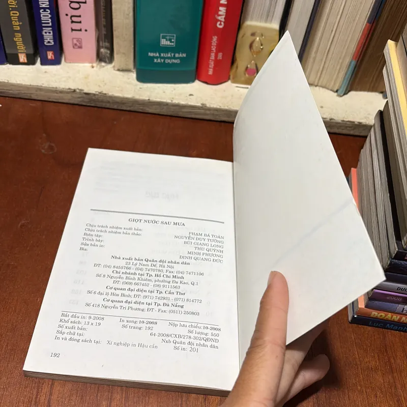 II Tập Truyện Ngắn: Giọt Nước Sau Mưa - Bùi Thắng - 2008 785606