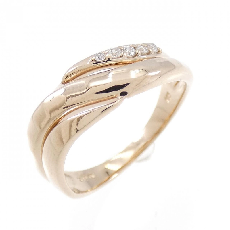 Nhẫn kim cương K18PG 0.05CT 673052