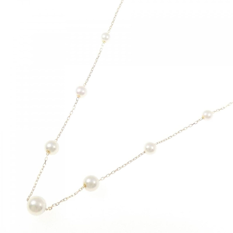 K18YG Ngọc trai Akoya Dây chuyền - Hàng hiệu Chính hãng 856501