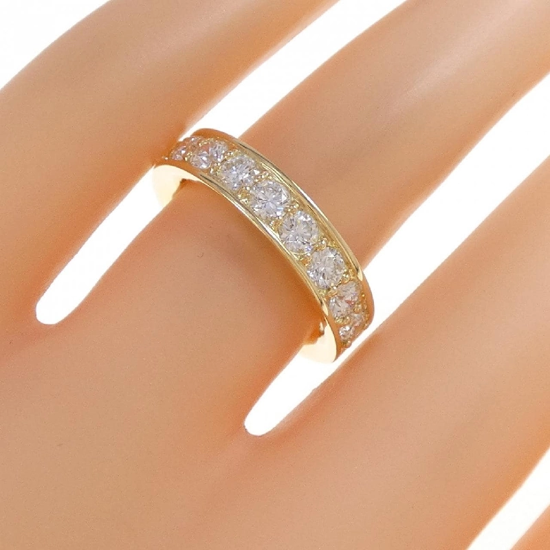 Nhẫn kim cương K18YG 1.001CT F VS2-SI1 EXT-VG - Hàng hiệu Authentic 871449