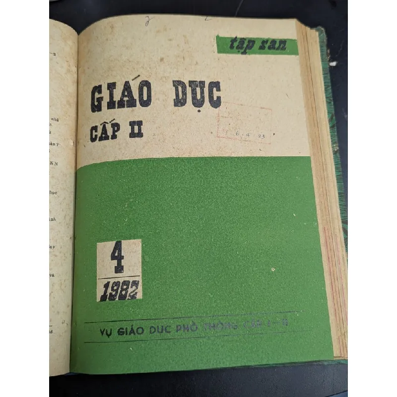 Tập san giáo dục mẫu giáo các năm 1977,1979,1980,1981,1982 ( tổng cộng 34 số có 1 số đôi ) 590928