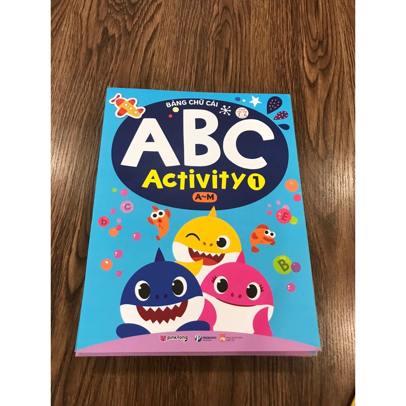 sách bảng chữ cái ABC activity dành cho trẻ #60.000đ 75099