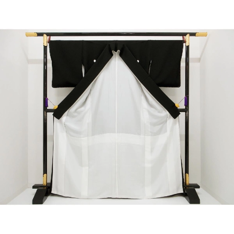 Áo kimono truyền thống với họa tiết vàng và ngọc trai - Hàng hiệu Authentic 878556