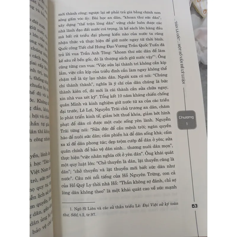 TƯ TƯỞNG CHÍNH TRỊ "DÂN LÀ GỐC" TRONG LỊCH SỬ VIỆT NAM  721113