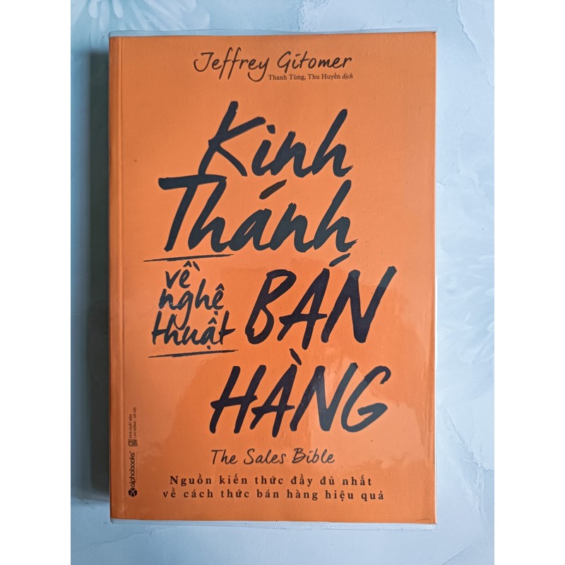 Kinh thánh về nghệ thuật bán hàng - Jeffrey Gitomer (mới 99%) 176669