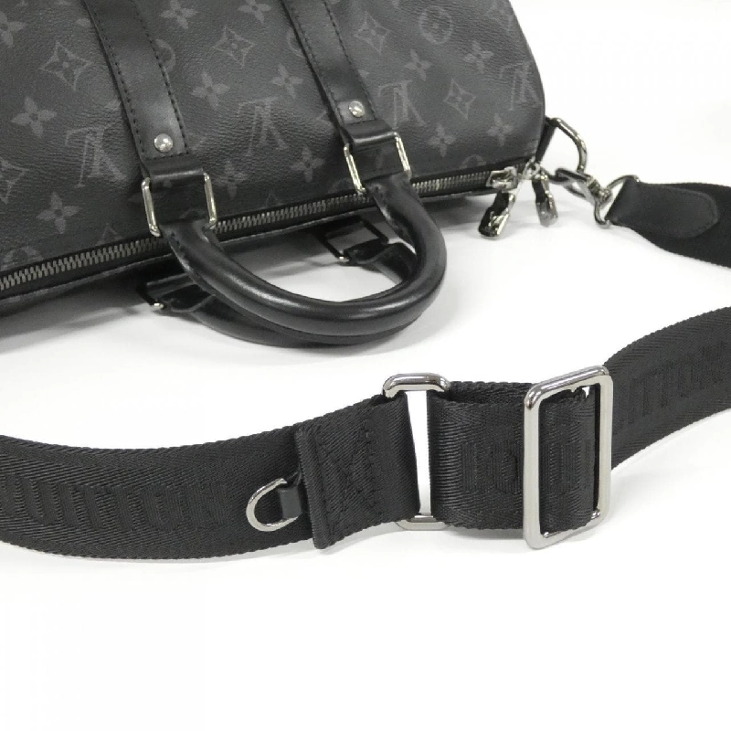 Túi xách Boston Louis Vuitton Monogram Eclipse Keepall Bandoulière 35cm M46655 614979