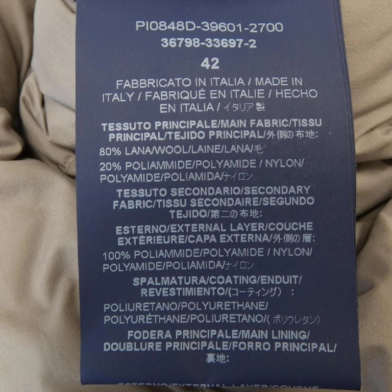 Herno PI0848D áo khoác lông 628783