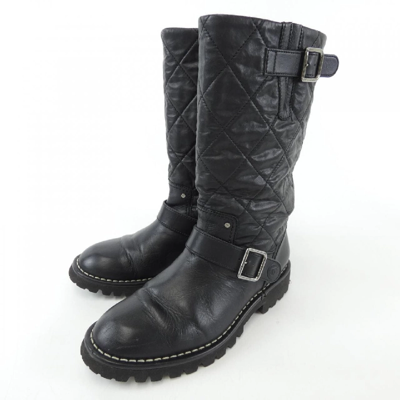 【Khuyến mãi】Giày bốt CHANEL 663932