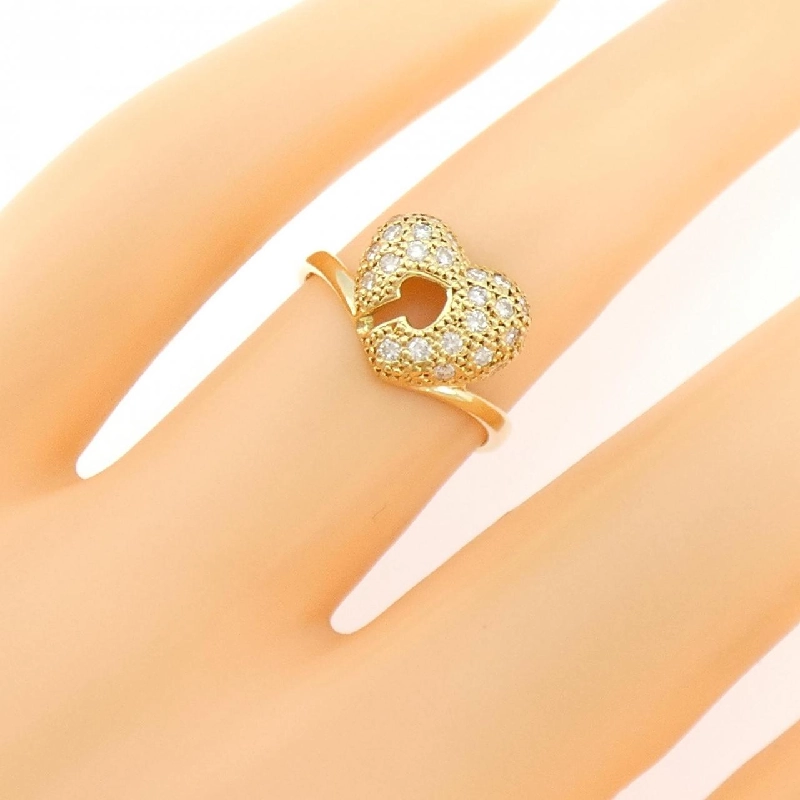 Nhẫn kim cương K18YG 0.25CT - Hàng hiệu Chính hãng 849514