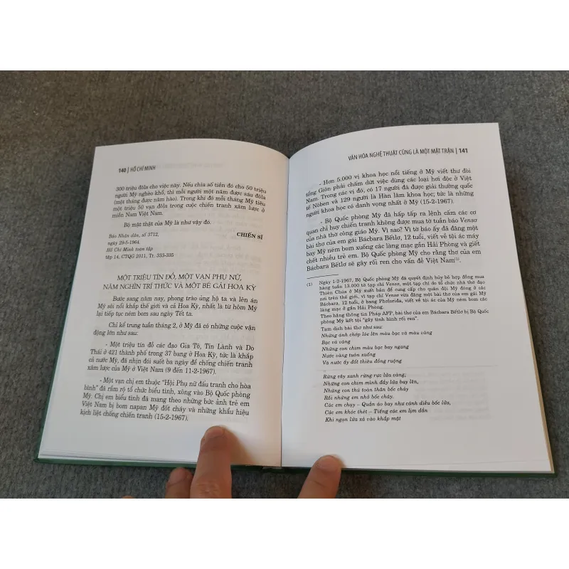 HỒ CHÍ MINH VĂN HOÁ NGHỆ THUẬT CŨNG LÀ MỘT MẶT TRẬN 727178