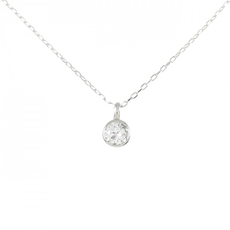 Dây chuyền kim cương Solitaire PT900/PT850 0.337CT - Hàng hiệu Chính hãng 862101