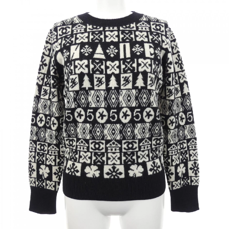 CHANEL P62184K47603 19B Áo len - Hàng hiệu Chính hãng 773880