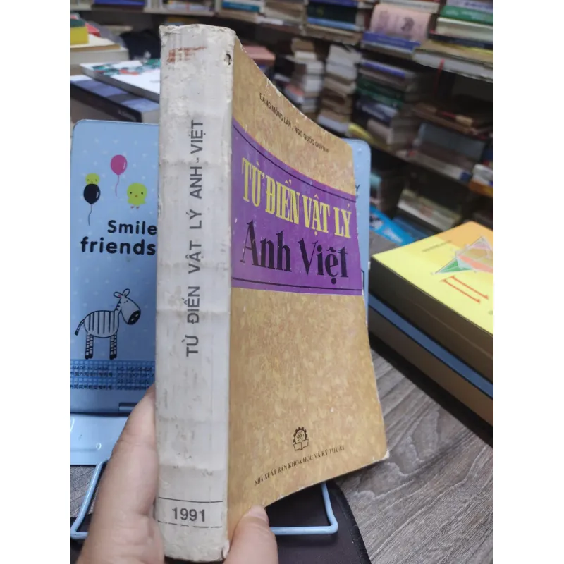 Sách: Từ điển vật lý Anh Việt - Tác giả: Đặng Mộng Lân - Ngô Quốc Quýnh (A2) 606011