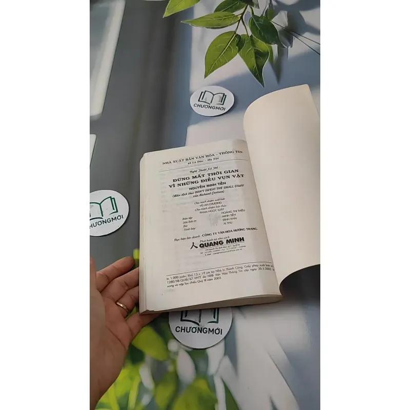 Đừng Mất Thời Gian Vì Những Điều Vụn Vặt - Nguyễn Minh Tiến 727259