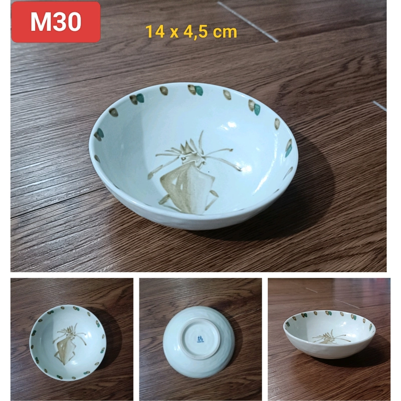 Chén đĩa gốm Nhật các loại [Men rạn,...] [Chén đĩa đựng cơm, canh, nước t 470803