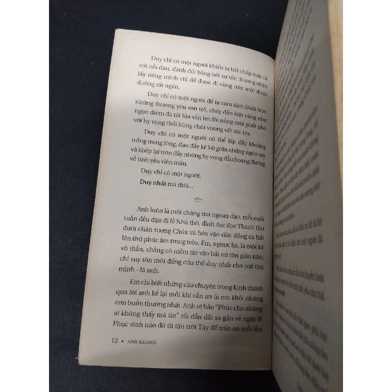 Buồn làm sao buông mới 70% ố vàng 2016 HCM1008 Anh Khang VĂN HỌC 916503