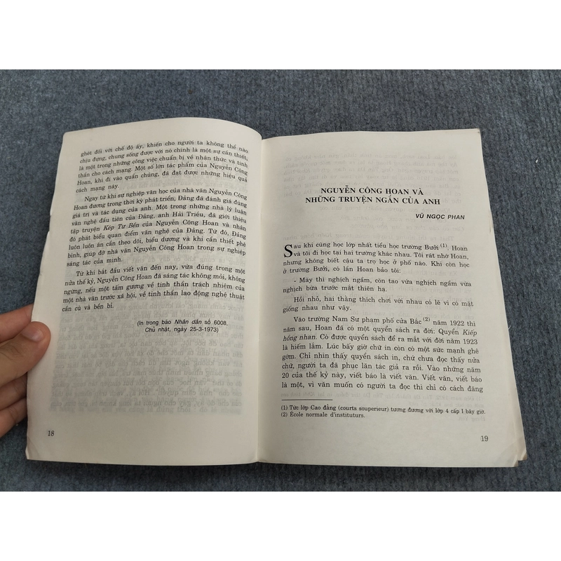NGUYỄN CÔNG HOAN: CÂY BÚT HIỆN THỰC XUẤT SẮC 517618