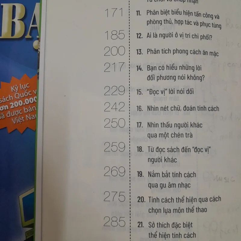 Nhìn mặt là bắt hình động. Nhìn thấu tâm lý hành vi 571714