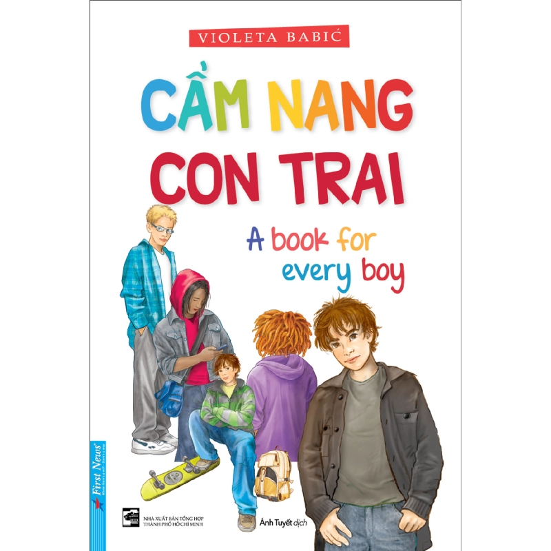 (TẶNG BOOKMARK) Cẩm Nang Con Trai - Violeta Babic - 2023, tâm lý giới tính 940522