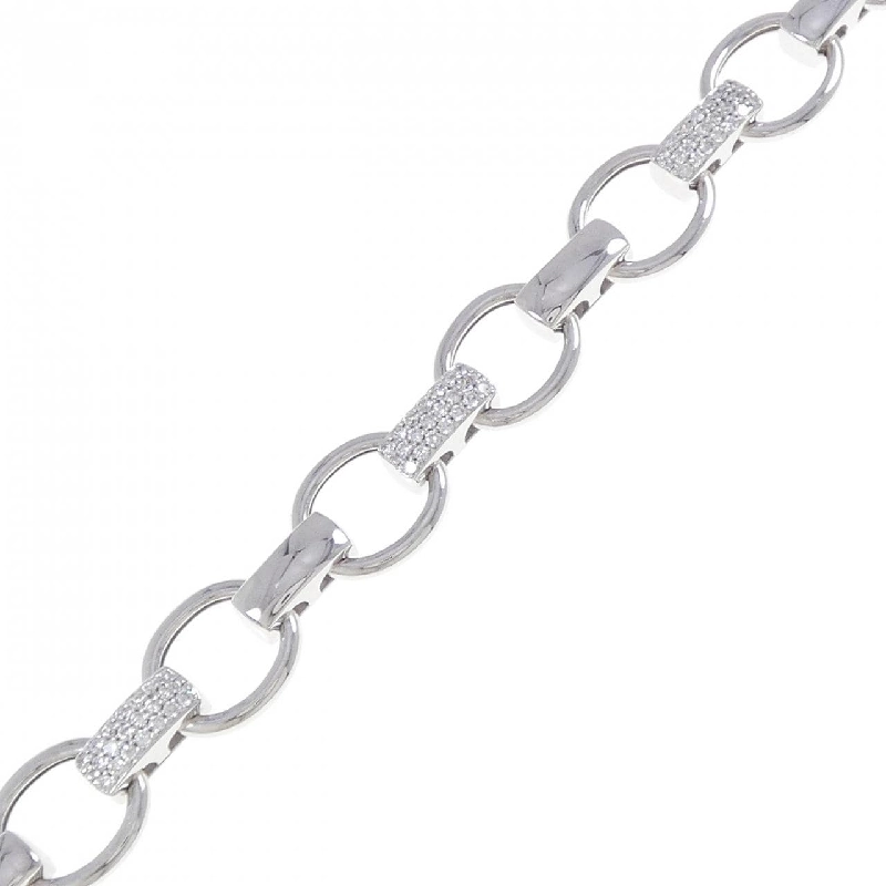 K18WG Vòng tay kim cương 1.20CT - Hàng hiệu Chính hãng 871061