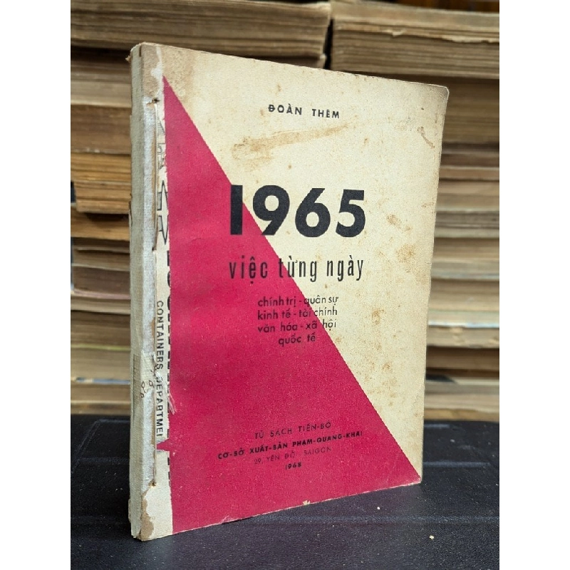 1965 VIỆC TỪNG NGÀY - ĐOÀN THÊM 300498