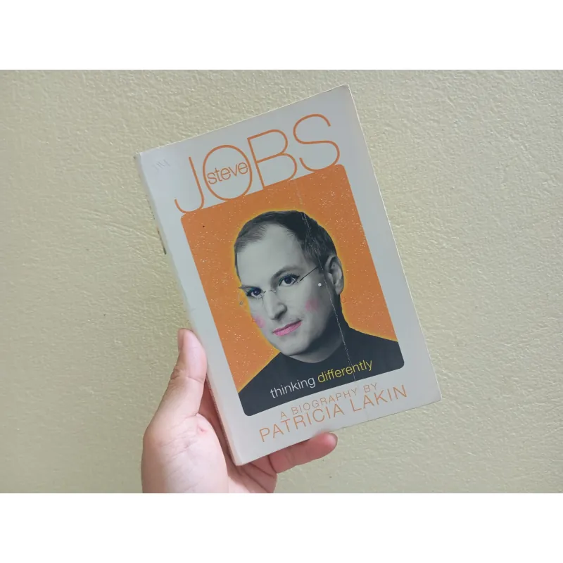 Steve Jobs, thinking different, english book, sách tiếng Anh  932608