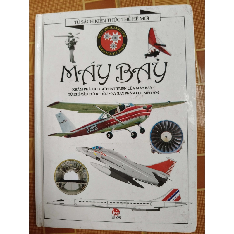 (Sách cũ SCGR) Máy bay - 2001 - 80 trang - Bìa cứng Sách kiến thức tổng hợp ANTQ Blogmeo090426 1015544