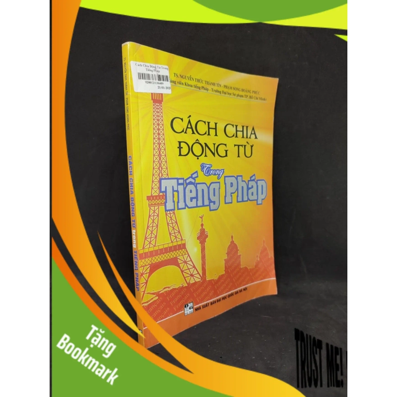 (TẶNG BOOKMARK) Cách chia động từ trong tiếng Pháp mới 90% RBK1404 940408