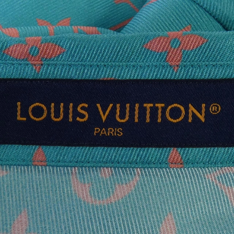 Áo sơ mi ngắn tay lụa Monogram Louis Vuitton HTS06WUPP - Hàng hiệu Authentic 902348