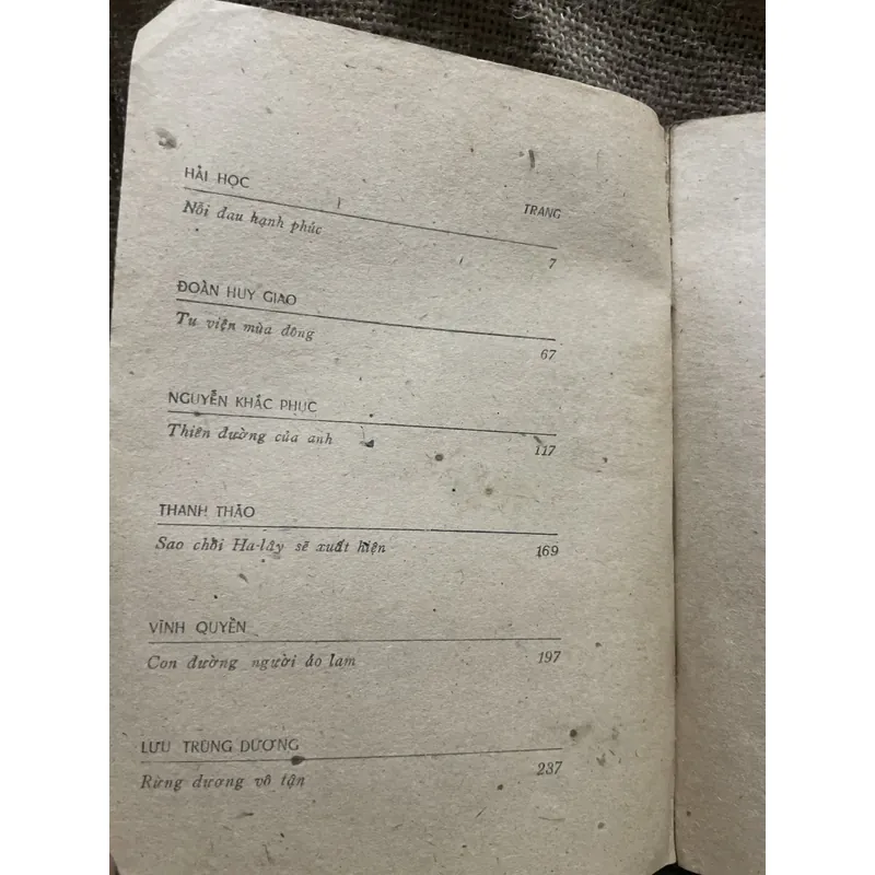 6 kịch bản sân khấu - 1984- Thanh Thảo, Lưu Trùng Dương, Vĩnh Quyền, N khắc Phục  711870