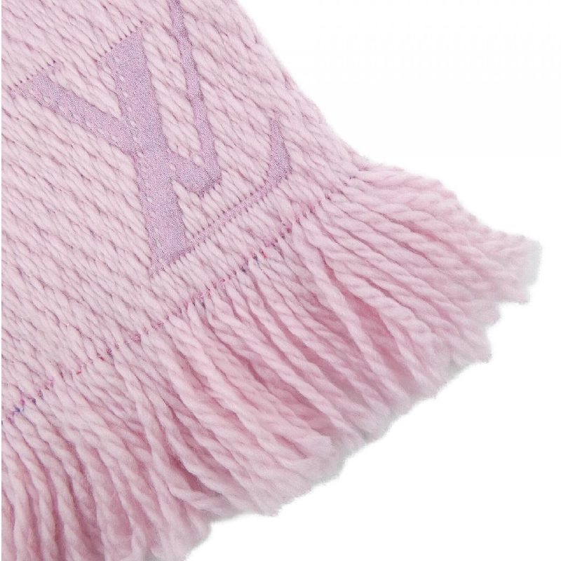 Louis Vuitton LOUIS VUITTON Écharpe Logo Mania À La Folie M71587 Khăn quàng - Hàng hiệu Chính hãng 834636