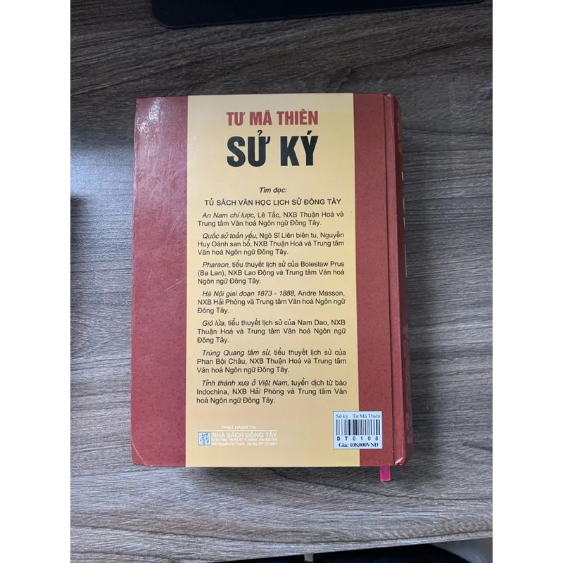 Sử ký Tư Mã Thiên (bìa cứng)- Phan Ngọc dịch 737884