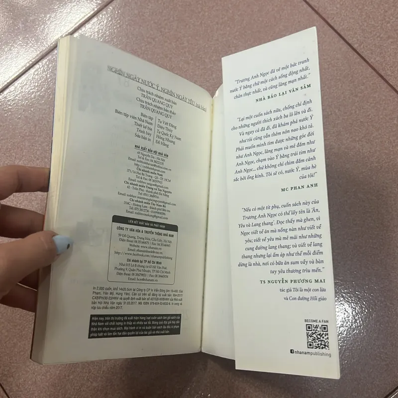 Nghìn ngày nước Ý, nghìn ngày yêu - Trương Anh Ngọc 699220