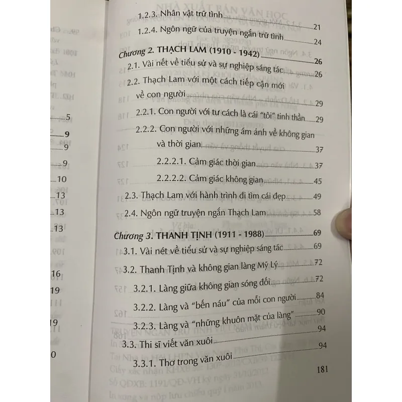 TRUYỆN NGẮN TRỮ TÌNH VIỆT NAM GIAI ĐOẠN 1932-1945 ( THẠCH LAM ,THANH TỊNH , HỒ DZẾNH )  790565