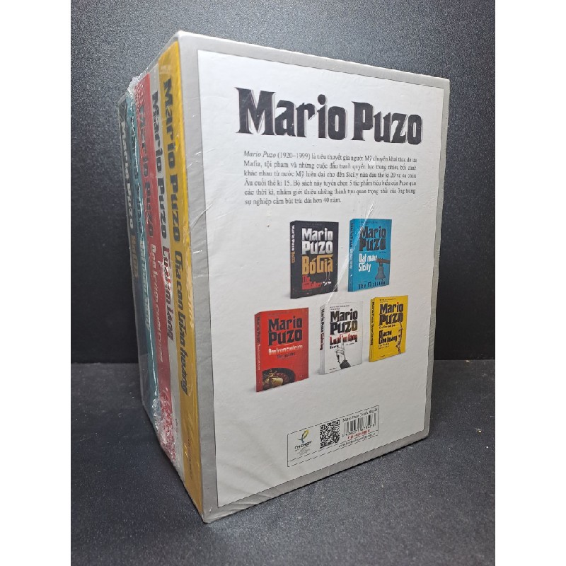 Mario Puzo (5 tiểu thuyết)  bố già, đất máu Sicily, ông trùm cuối cùng, luật im lặng, cha con Giáo hoàng mới 100% HCM.ASB1709 Oreka-Blogmeo 63179