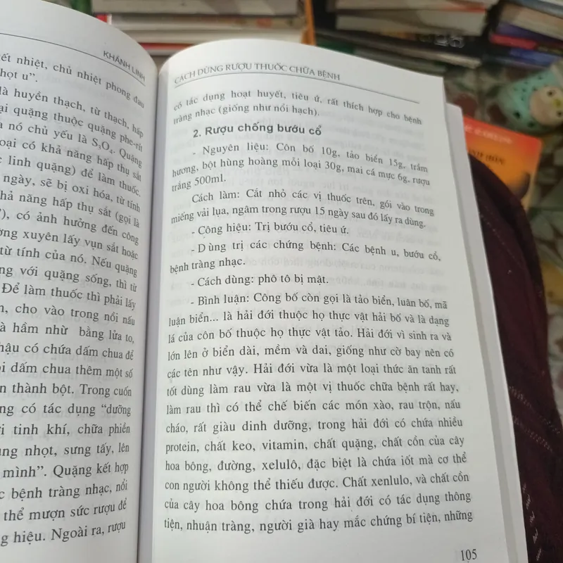 Cách Dùng Rượu Thuốc Chữa Bệnh- Khánh Linh Biên Soạn 688069
